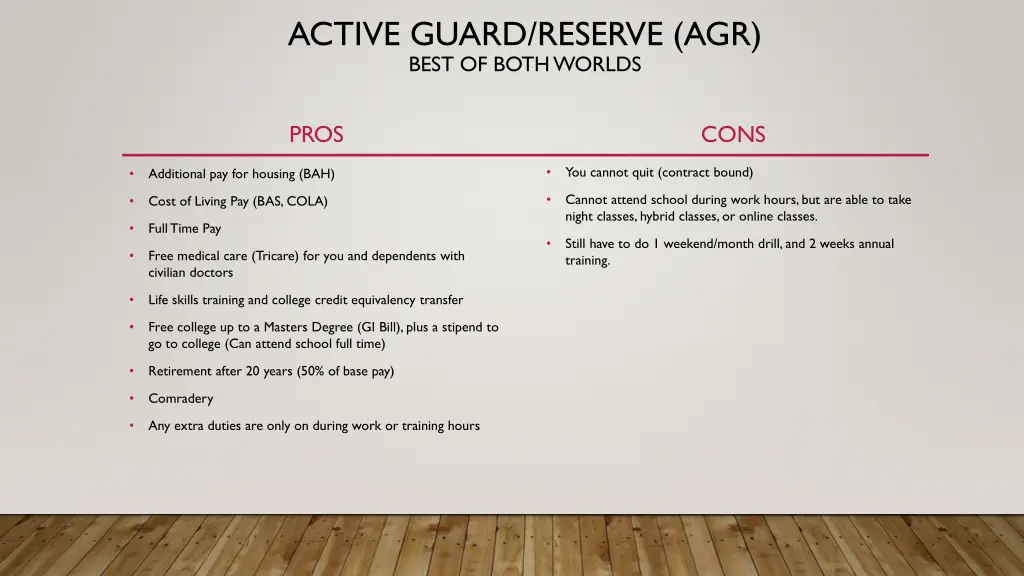 active guard reserve agr best of both worlds