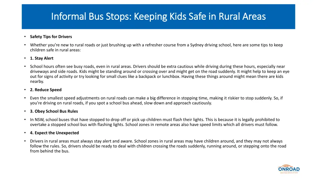 informal bus stops keeping kids safe in rural 2