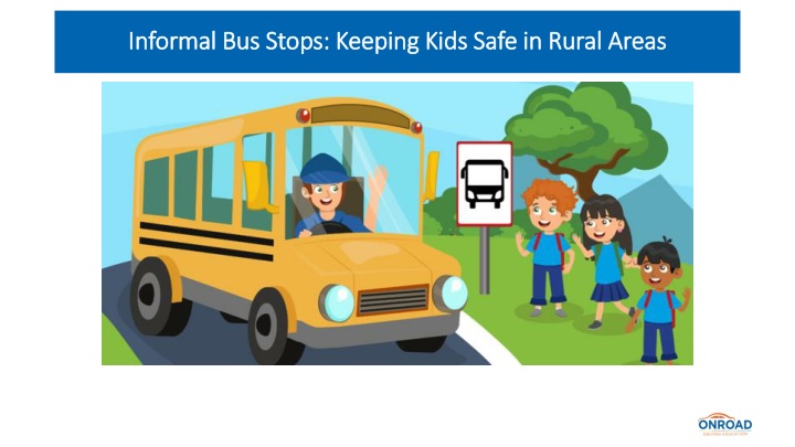 informal bus stops keeping kids safe in rural