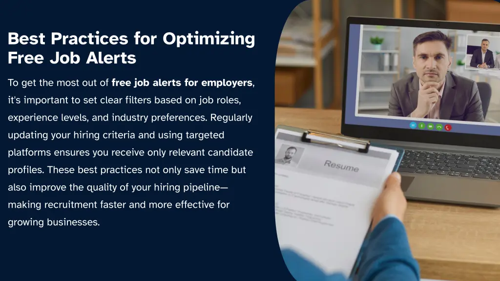 best practices for optimizing free job alerts