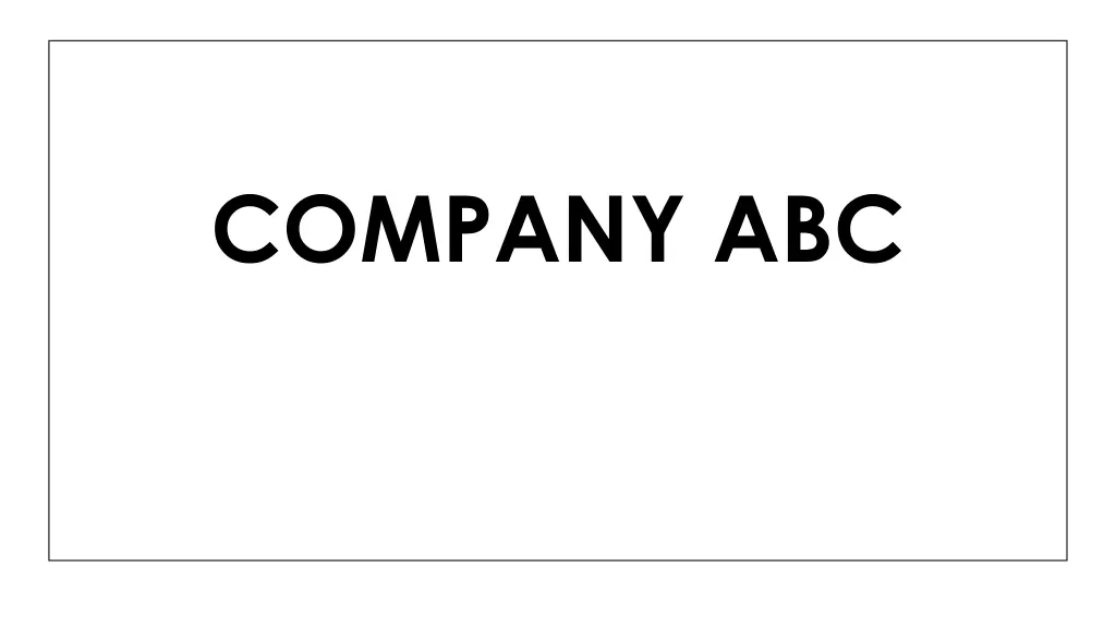 company abc