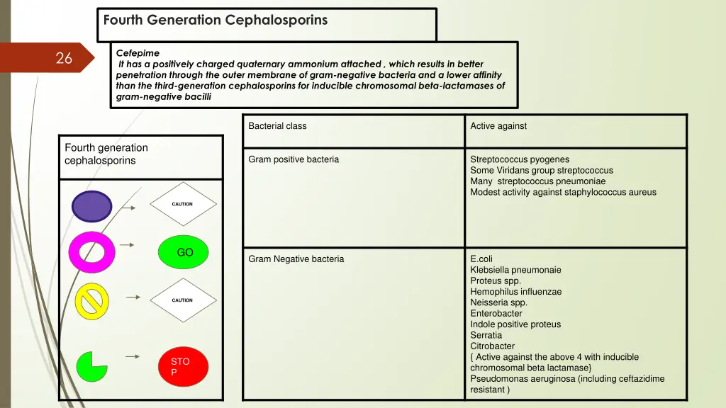 fourth generation cephalosporins