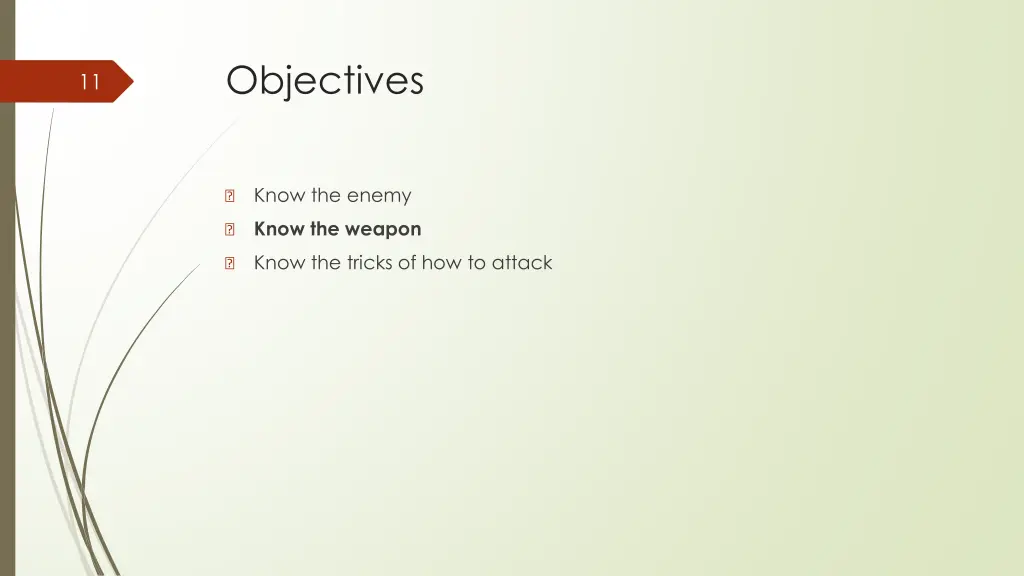 objectives 2