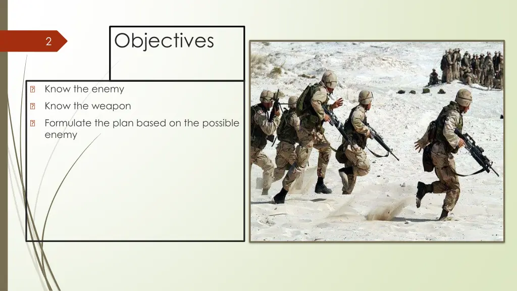 objectives