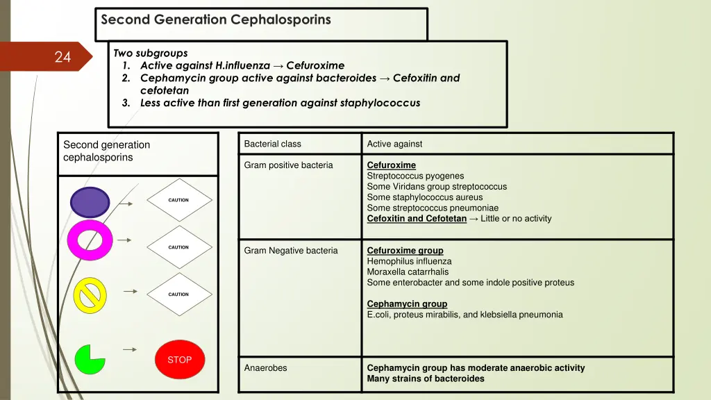 second generation cephalosporins