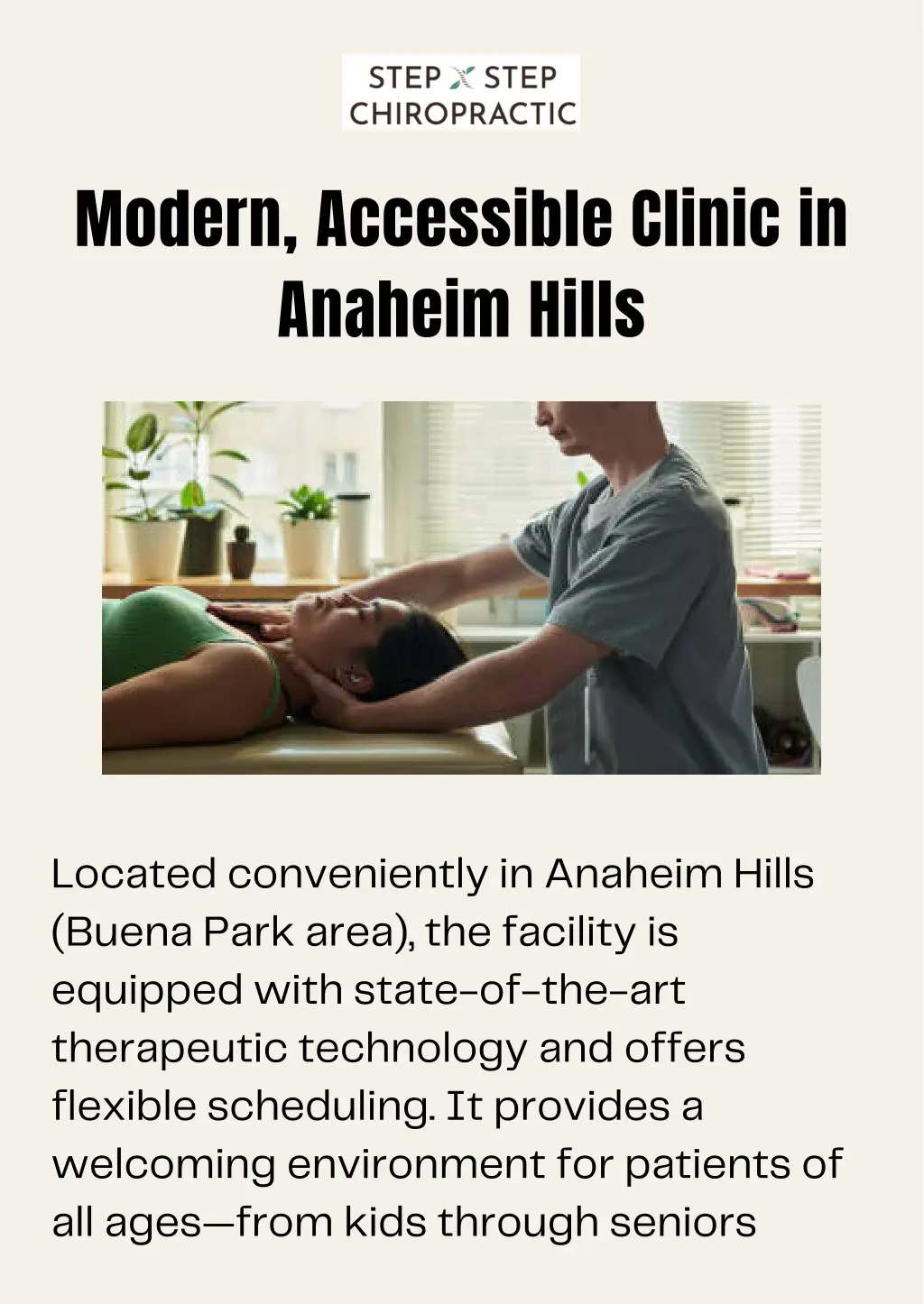 modern accessible clinic in anaheim hills