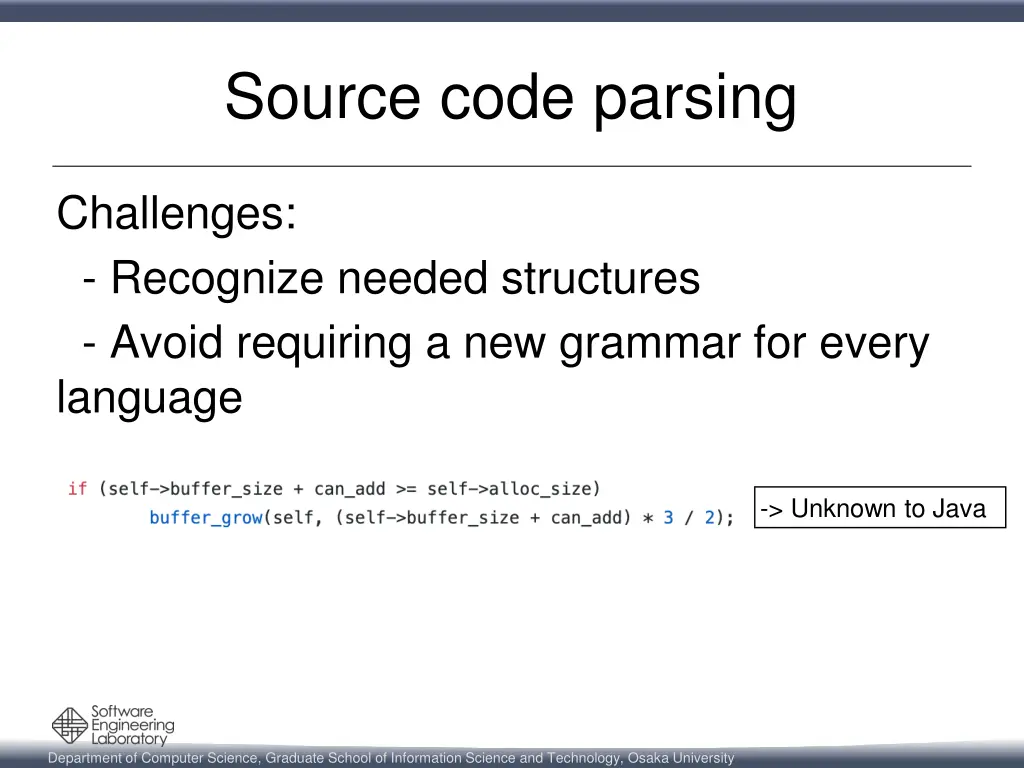 source code parsing 1