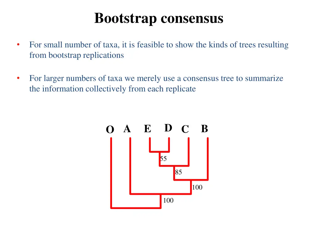 bootstrap consensus