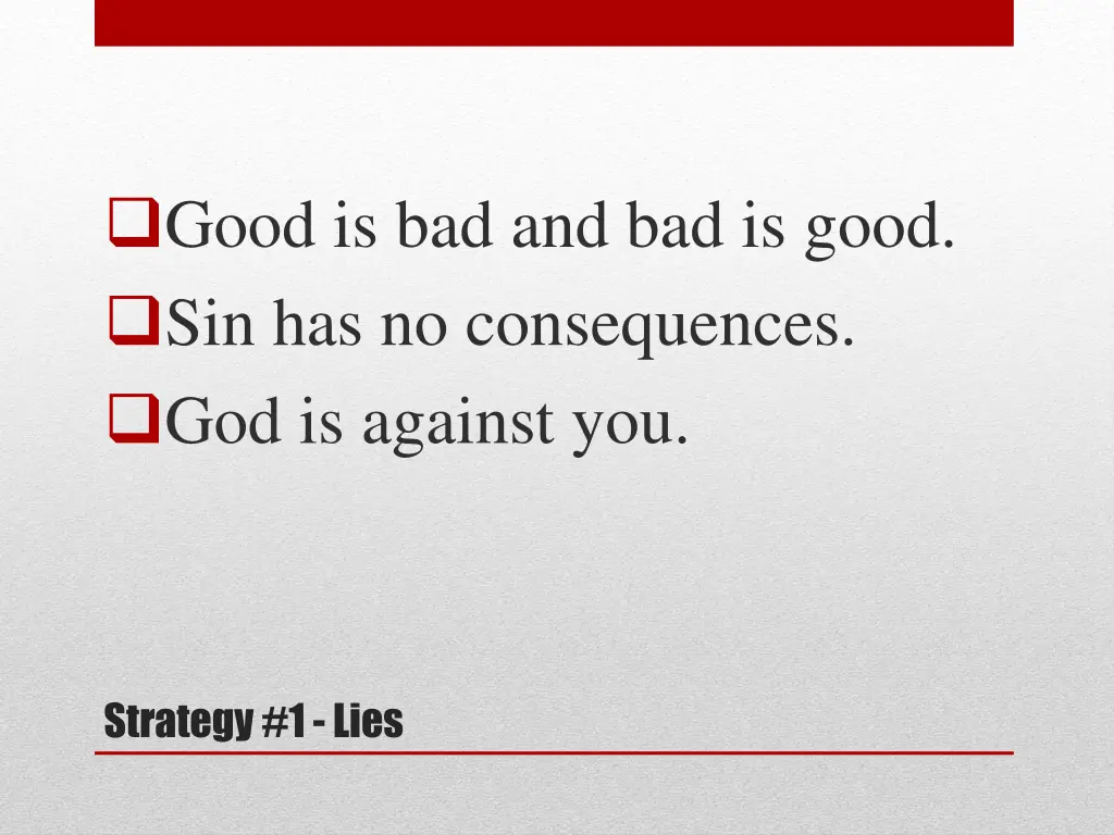 good is bad and bad is good 1