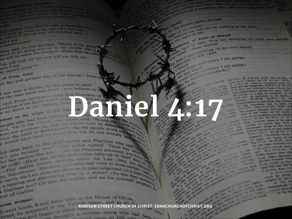 daniel 4 17