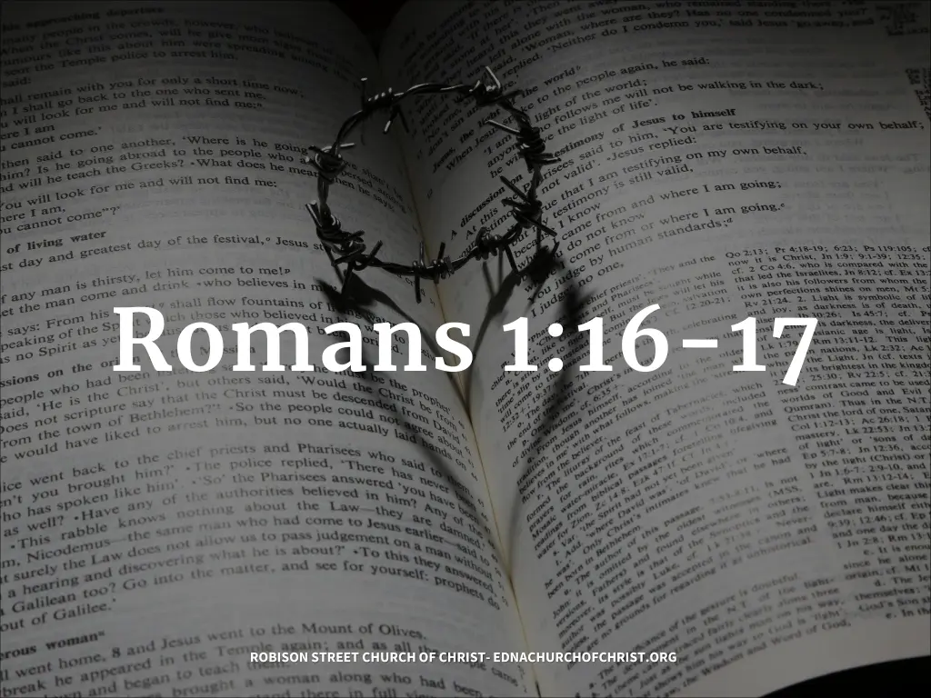 romans 1 16 17