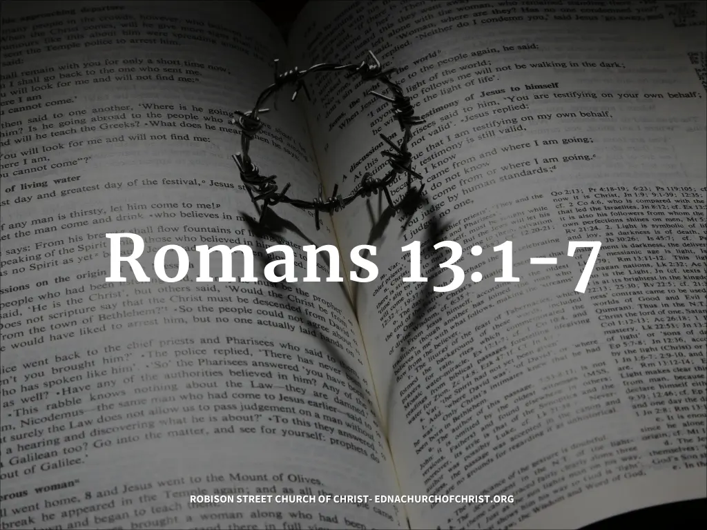 romans 13 1 7