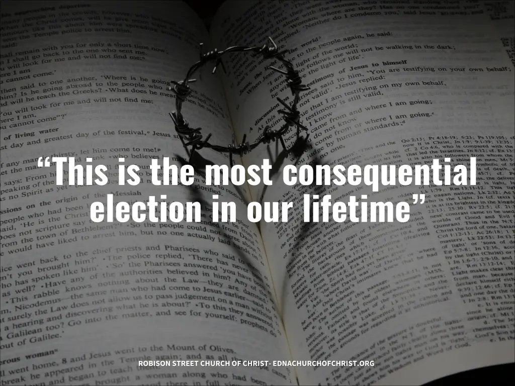 this is the most consequential election