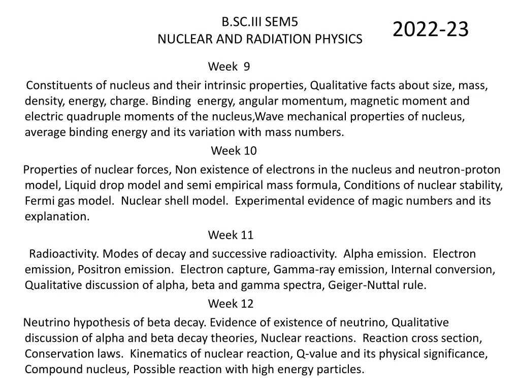 b sc iii sem5