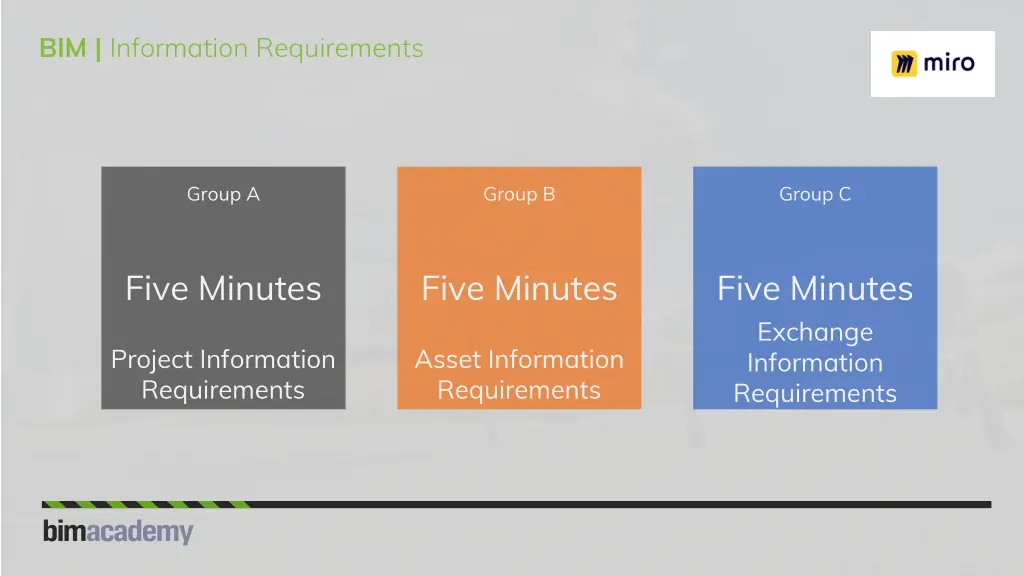 bim information requirements