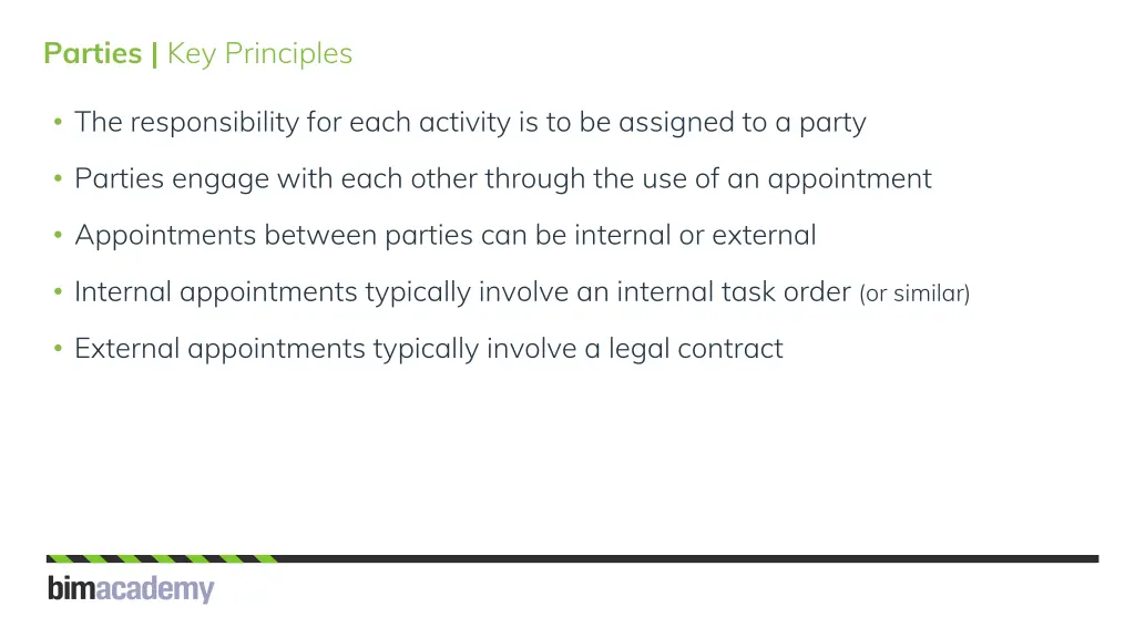 parties key principles