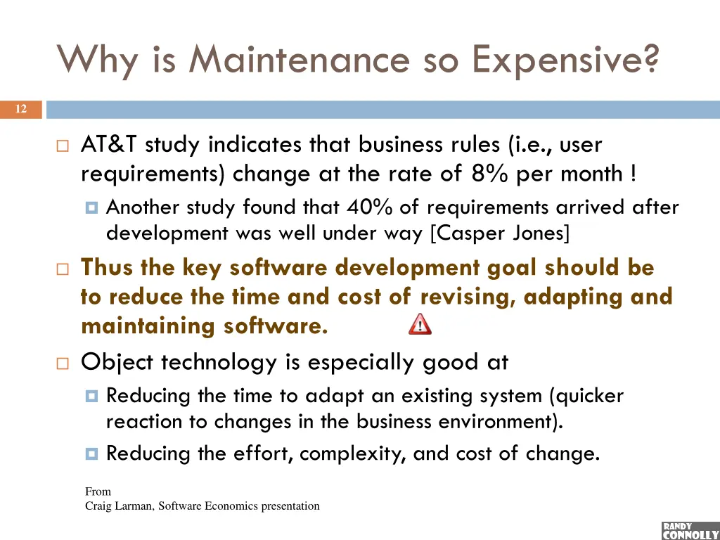 why is maintenance so expensive