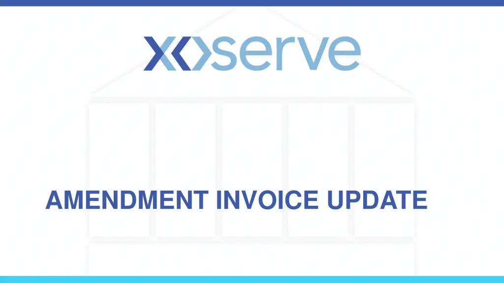 amendment invoice update