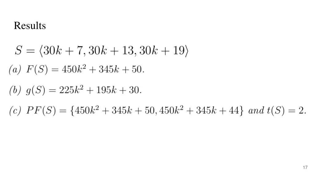 results 2