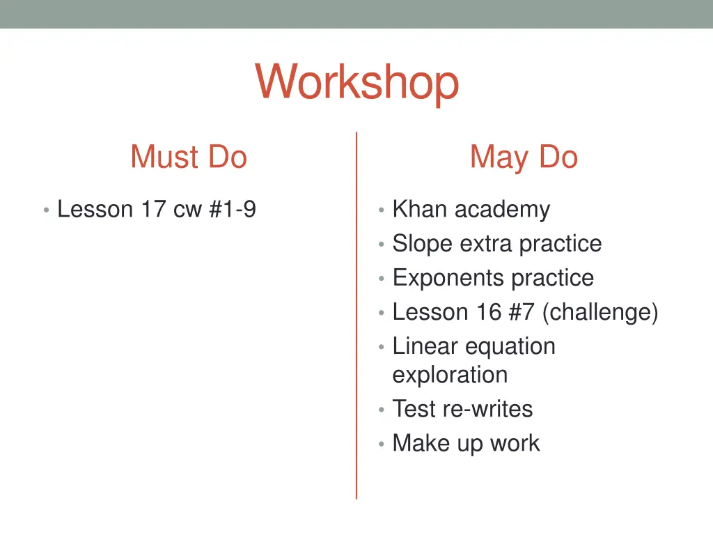 workshop 2