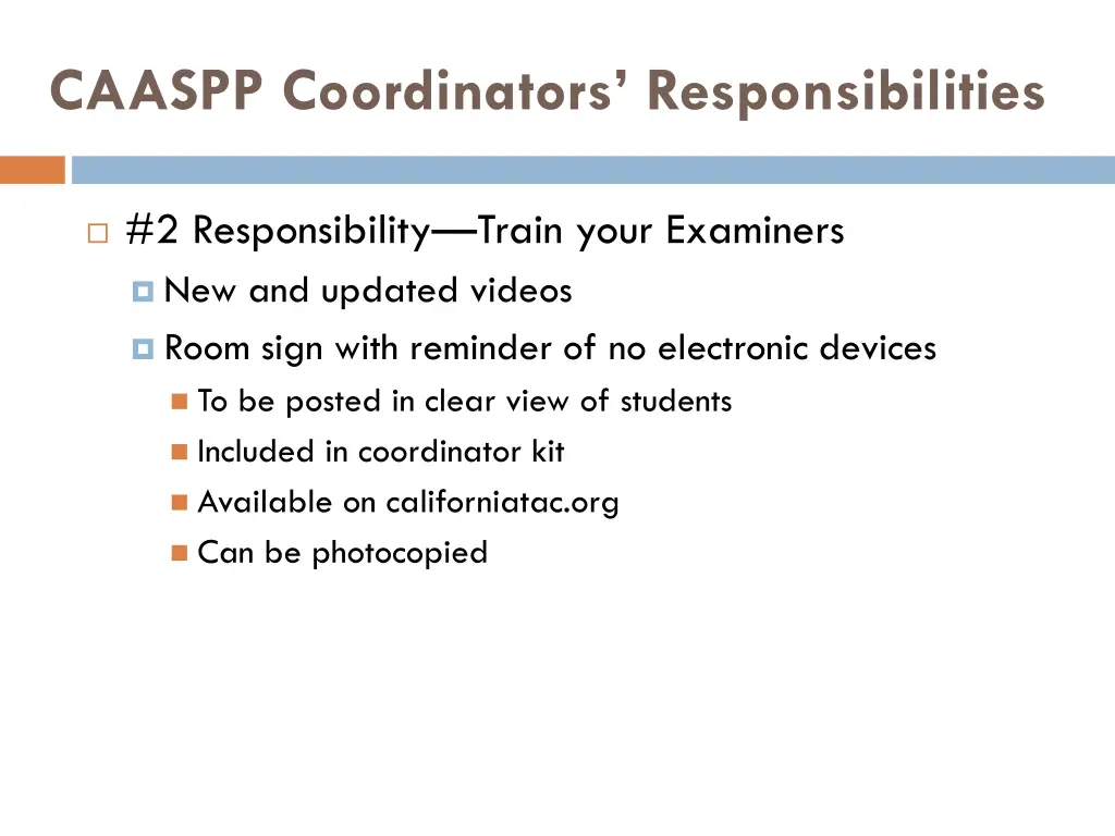 caaspp coordinators responsibilities