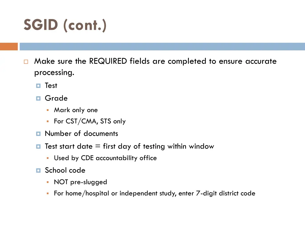 sgid cont