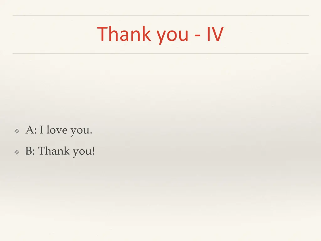 thank you iv