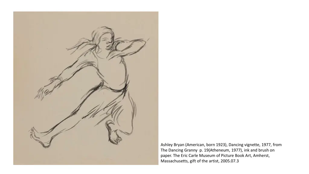 ashley bryan american born 1923 dancing vignette
