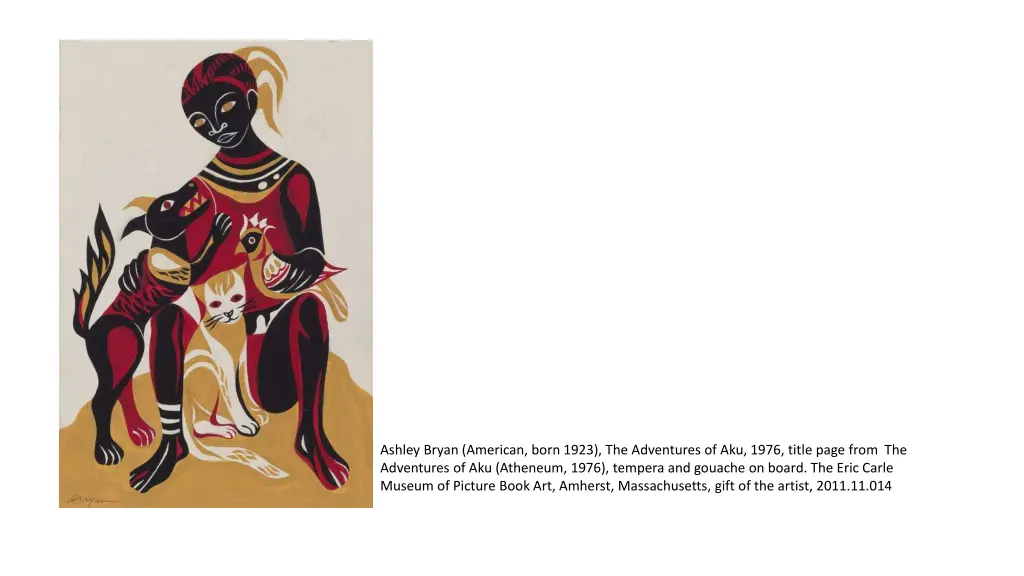 ashley bryan american born 1923 the adventures