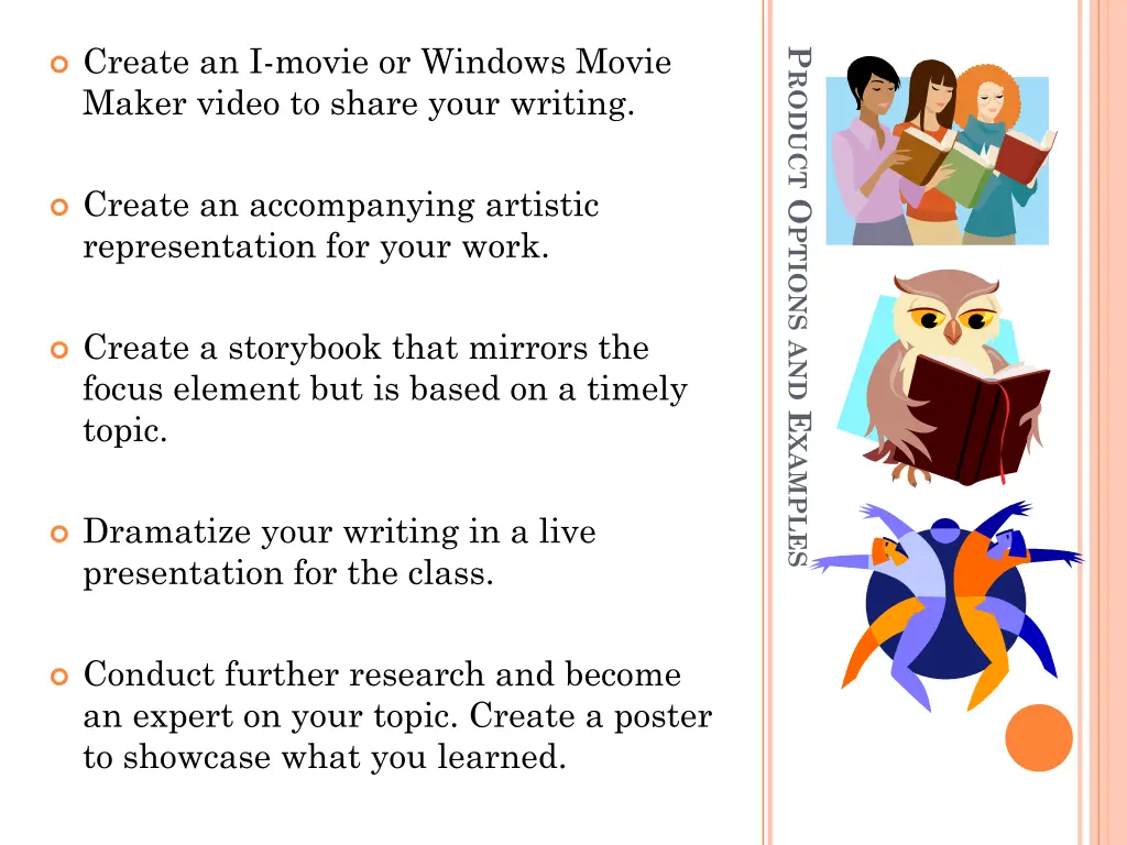 create an i movie or windows movie maker video