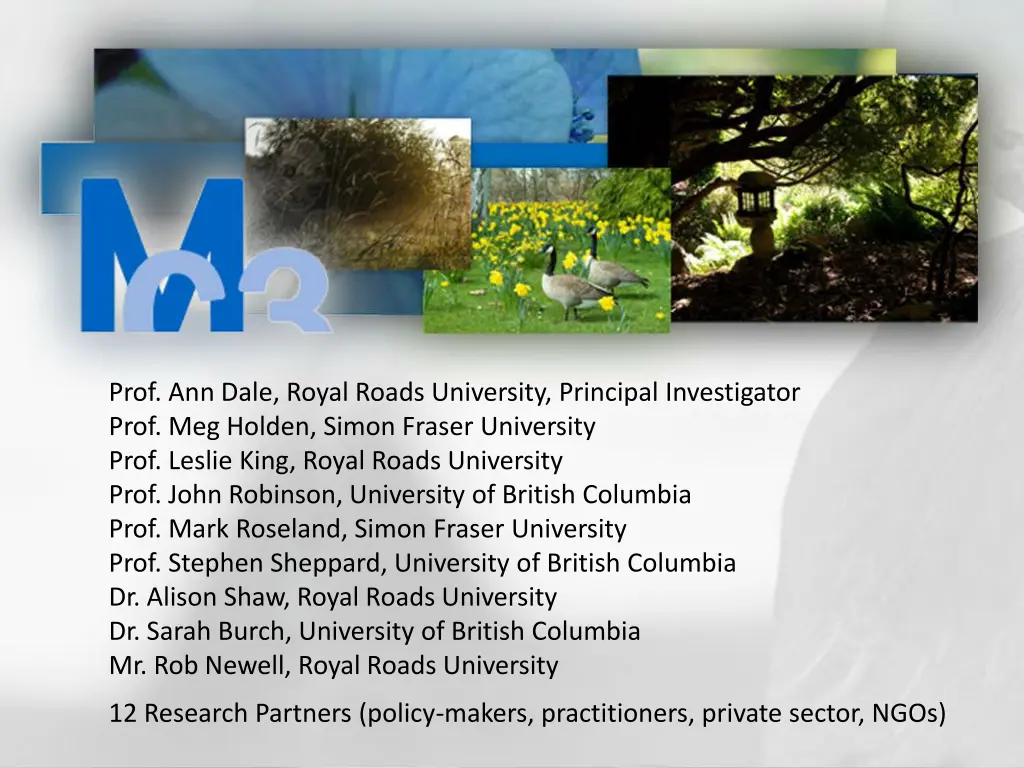prof ann dale royal roads university principal