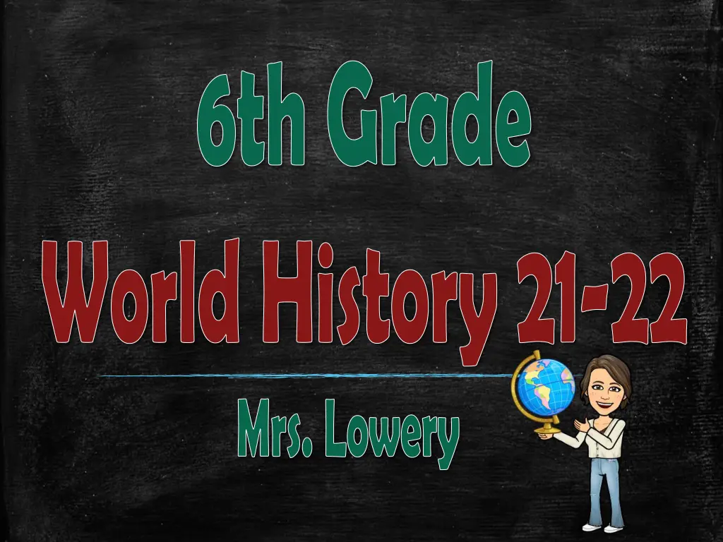 6th grade world history 21 22