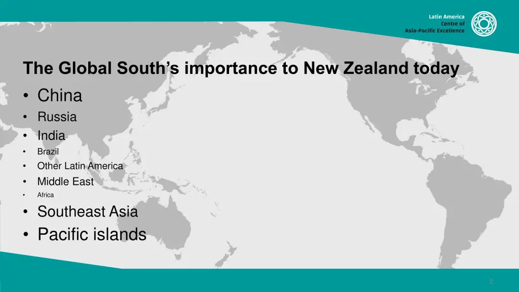 the global south s importance to new zealand