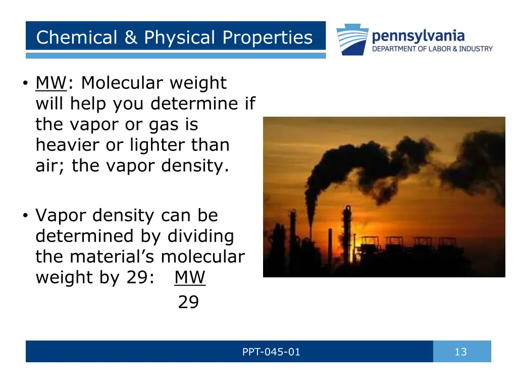 chemical physical properties