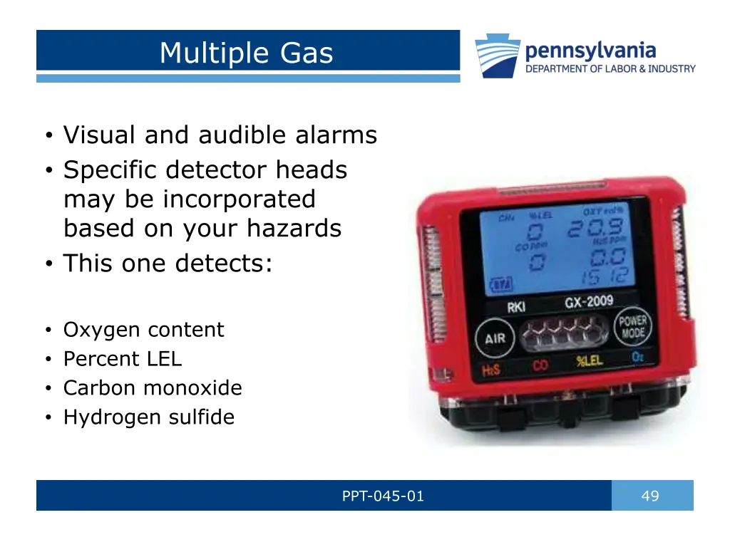 multiple gas