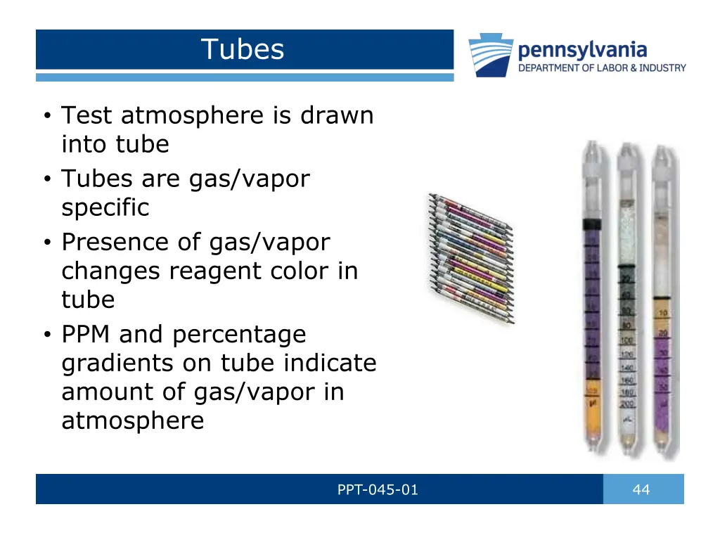 tubes