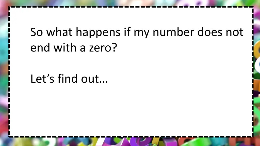 so what happens if my number does not end with
