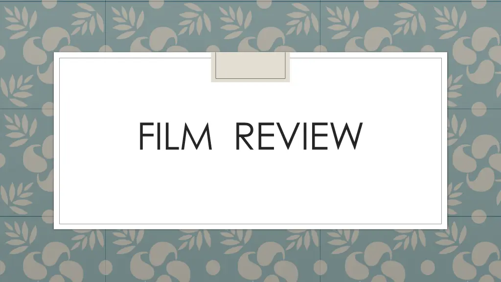 film review