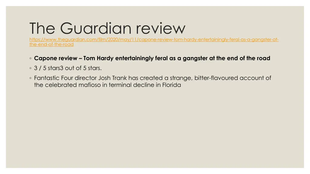 the guardian review https www theguardian