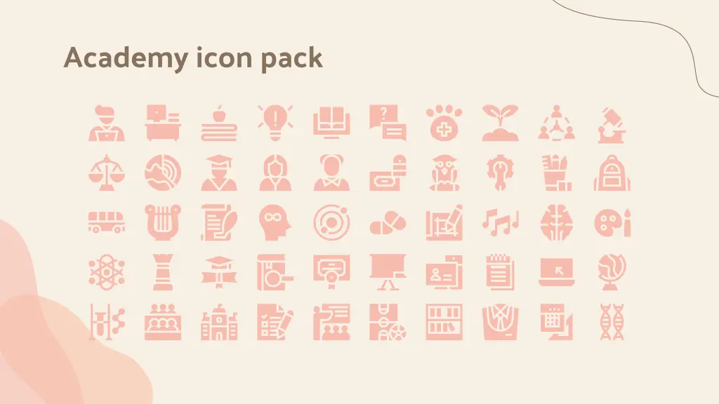 academy icon pack