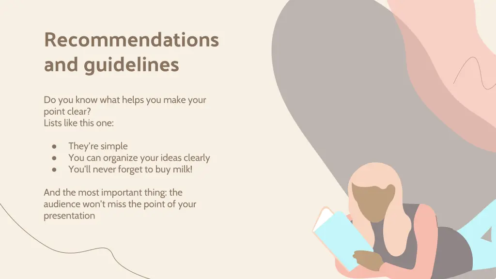 recommendations and guidelines
