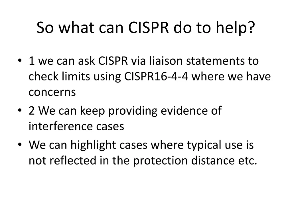 so what can cispr do to help