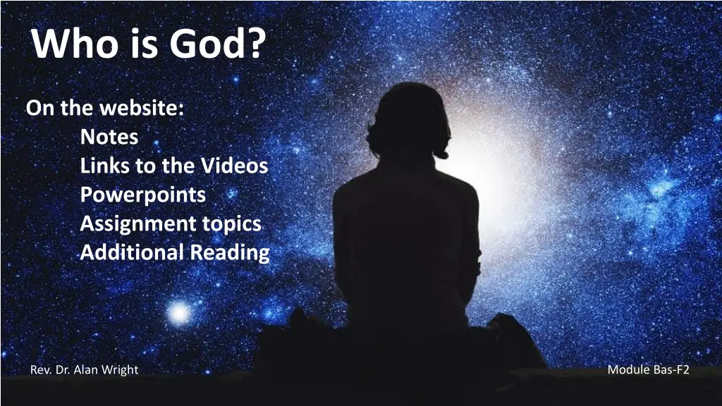 who is god 1