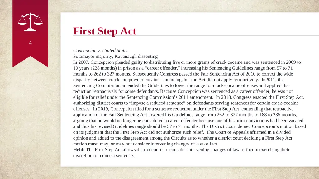 first step act