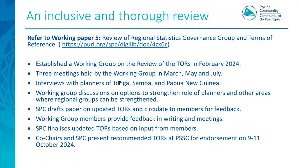 an inclusive and thorough review