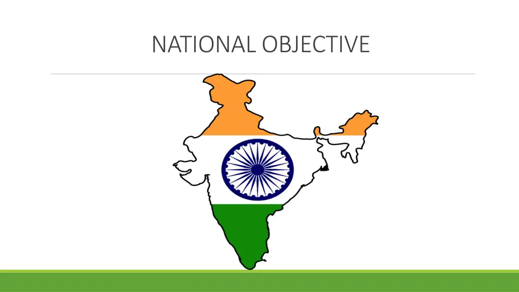 national objective