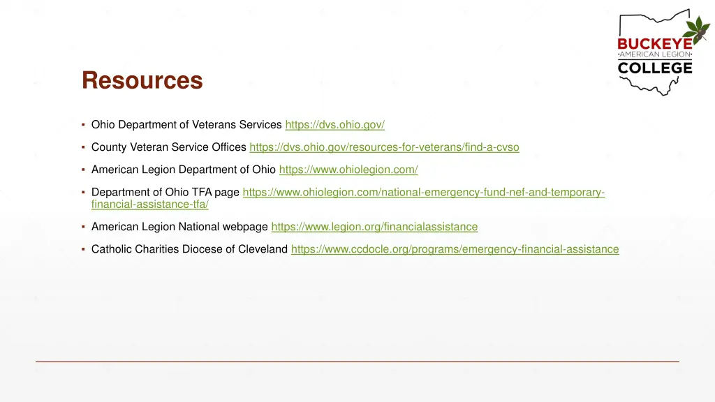 resources