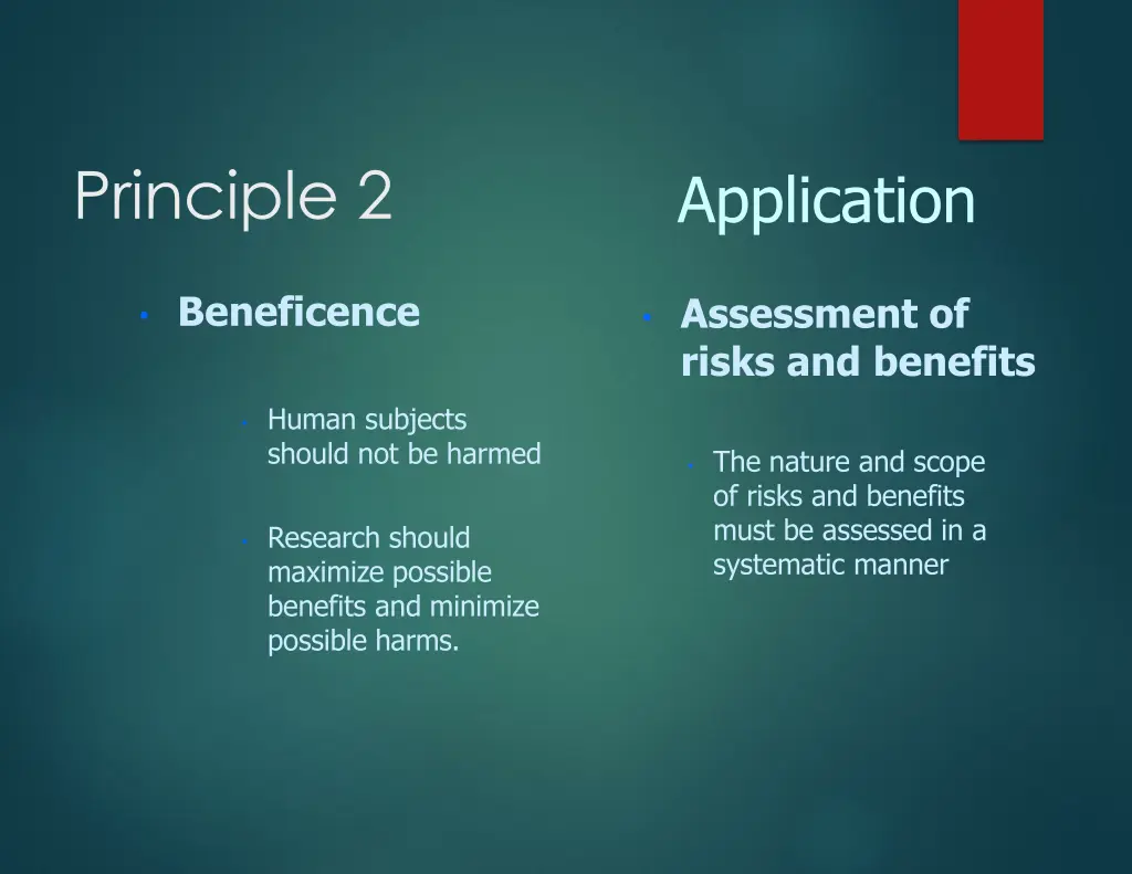 principle 2