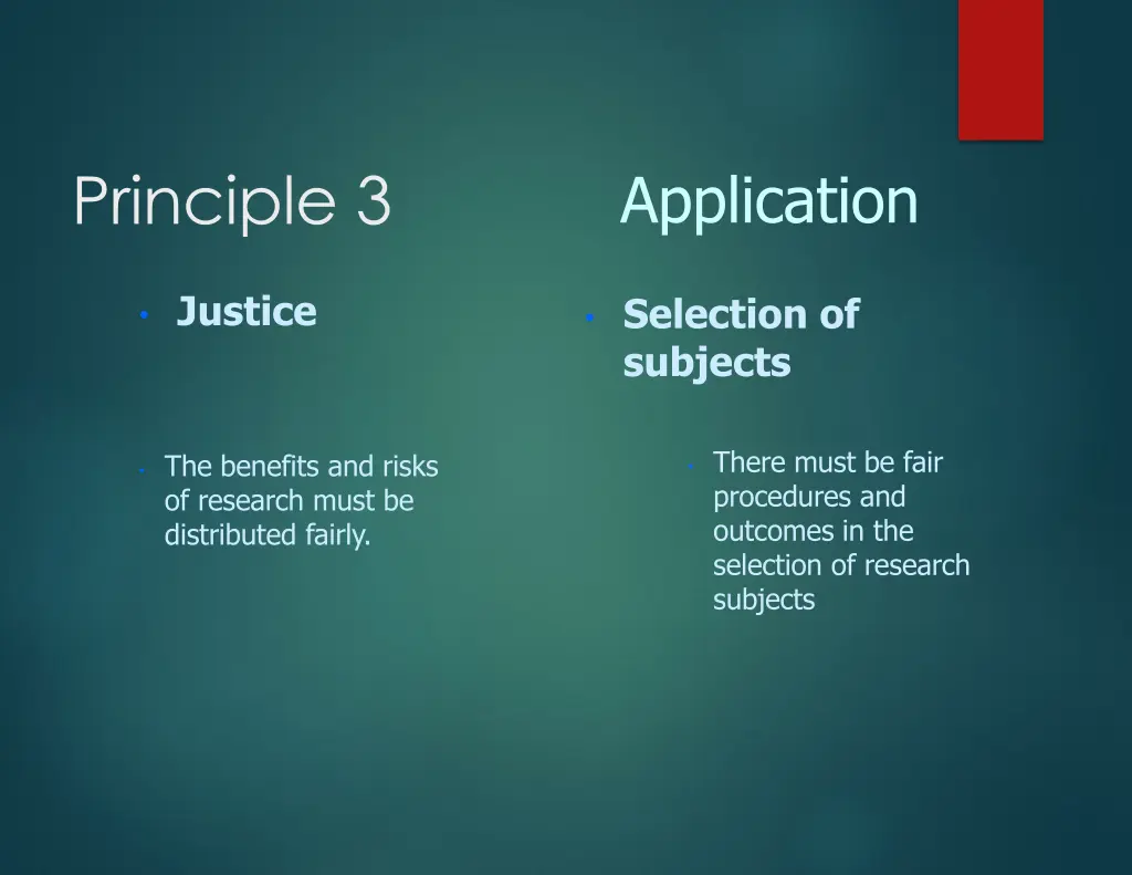principle 3