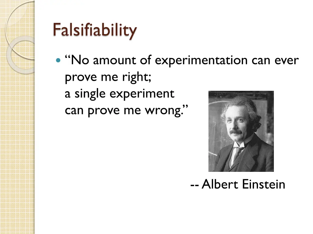 falsifiability 1